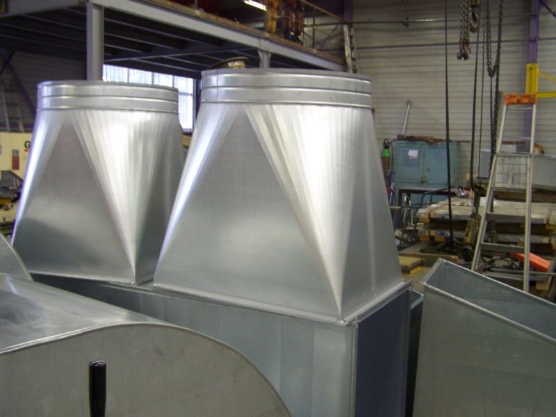 Conduit de ventilation industriel